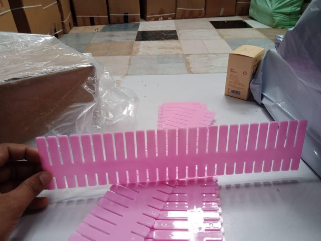 8 Pcs Adjustable Drawer Organiser Dividers